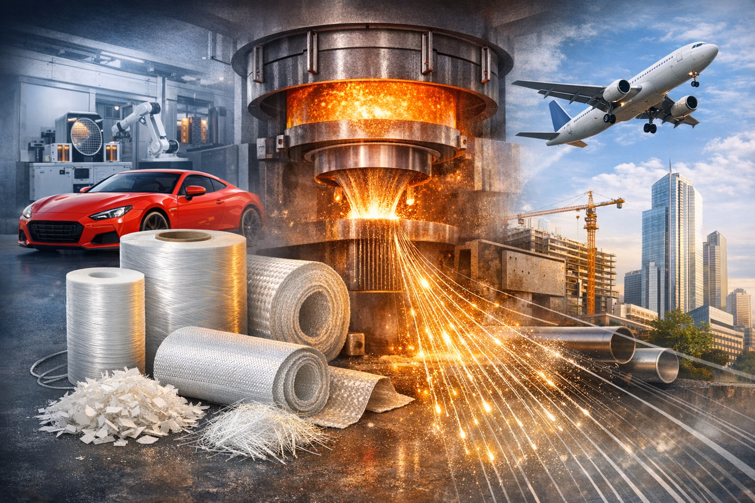 玻璃纖維材料：從製程到應用的技術解析